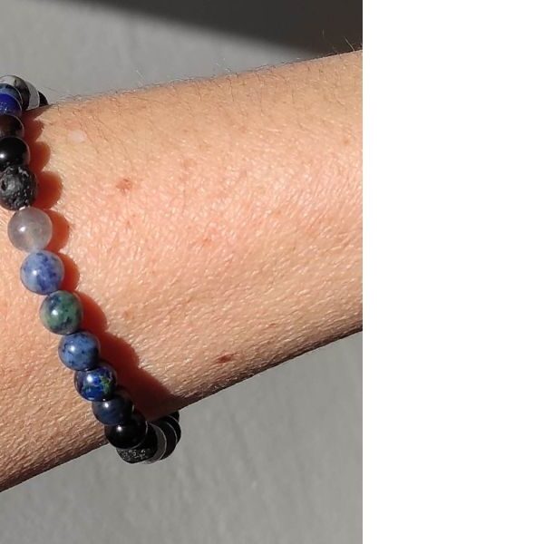 Bracelet Chakra 3ème Œil "JE VOIS" - Image 2